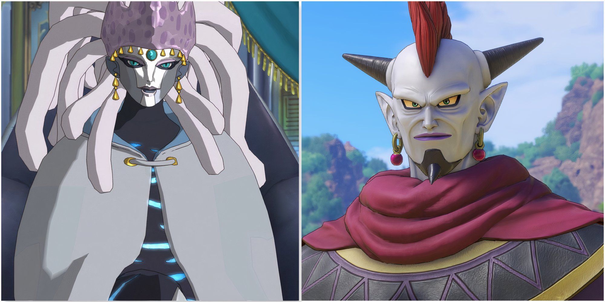 The White Witch in Ni No Kuni and Mordegon in Dragon Quest 11