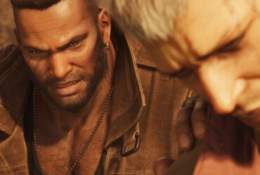 Barret Wallace in a screenshot from Final Fantasy 7 Rebirth