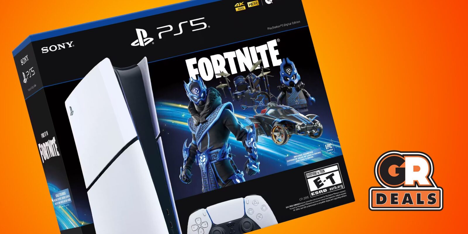 PlayStation 5 Slim Digital Edition Fortnite Bundle On Sale Now