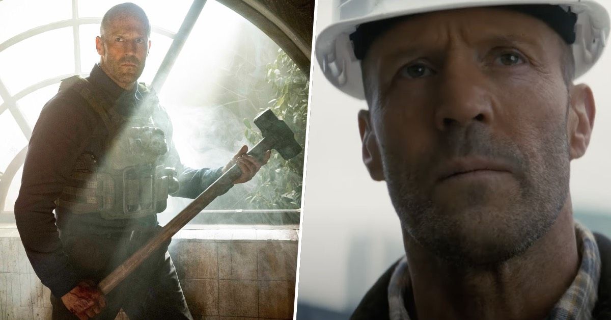 Jason Statham finds brand-new uses for construction tools in first action-packed trailer for The Beekeeper director's new movie co-written by Sylvester Stallone