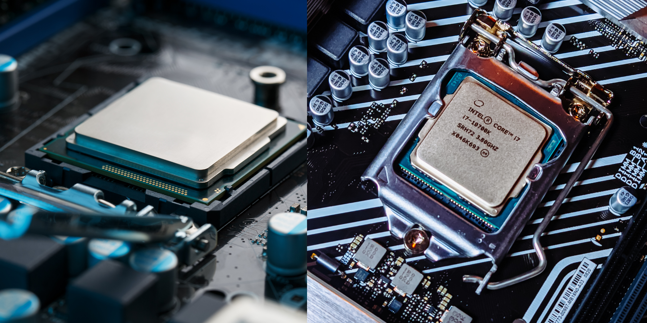 Closing the lid on the CPU socket