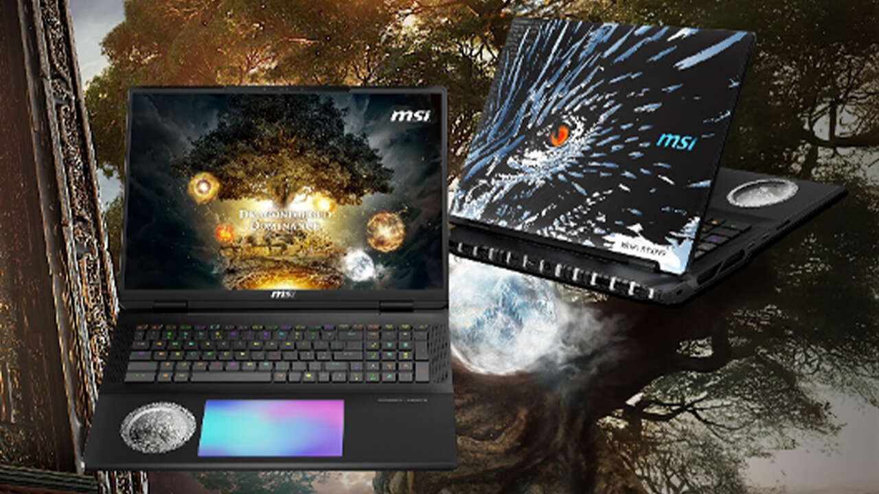 MSI Reveals Laptops With RTX 50-Series GPUs, Including Norse Dragon-Themed Model