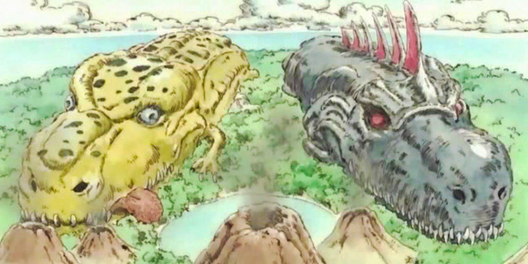 One Piece Sea Kings Corpse in Little Garden