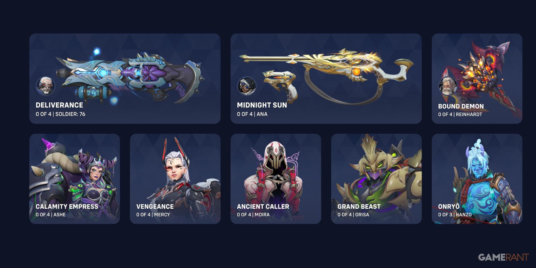 Overwatch 2 Mythic Shop