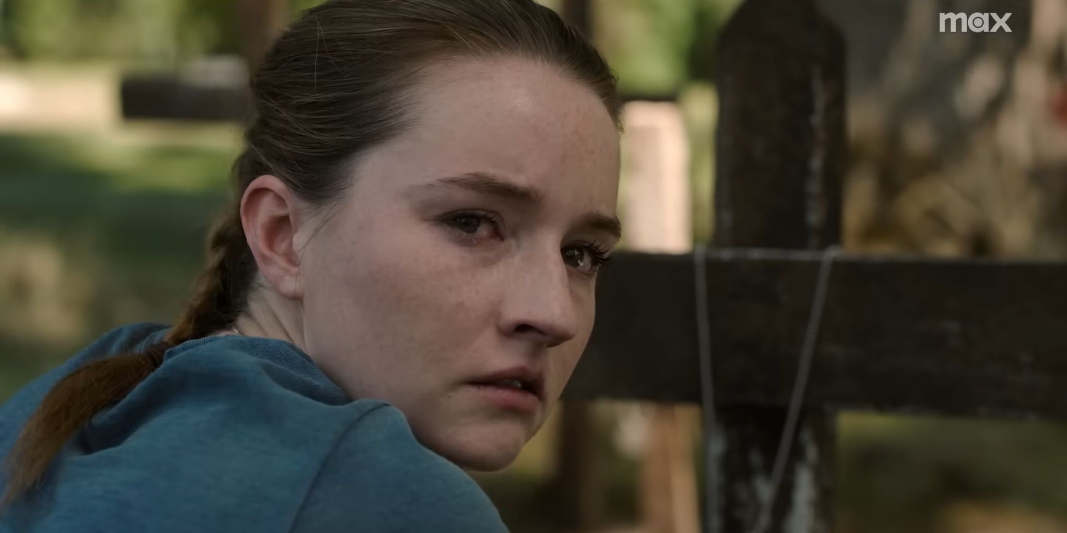 Abby in HBO's The Last of Us Season 2 trailer, played by Kaitlyn Dever