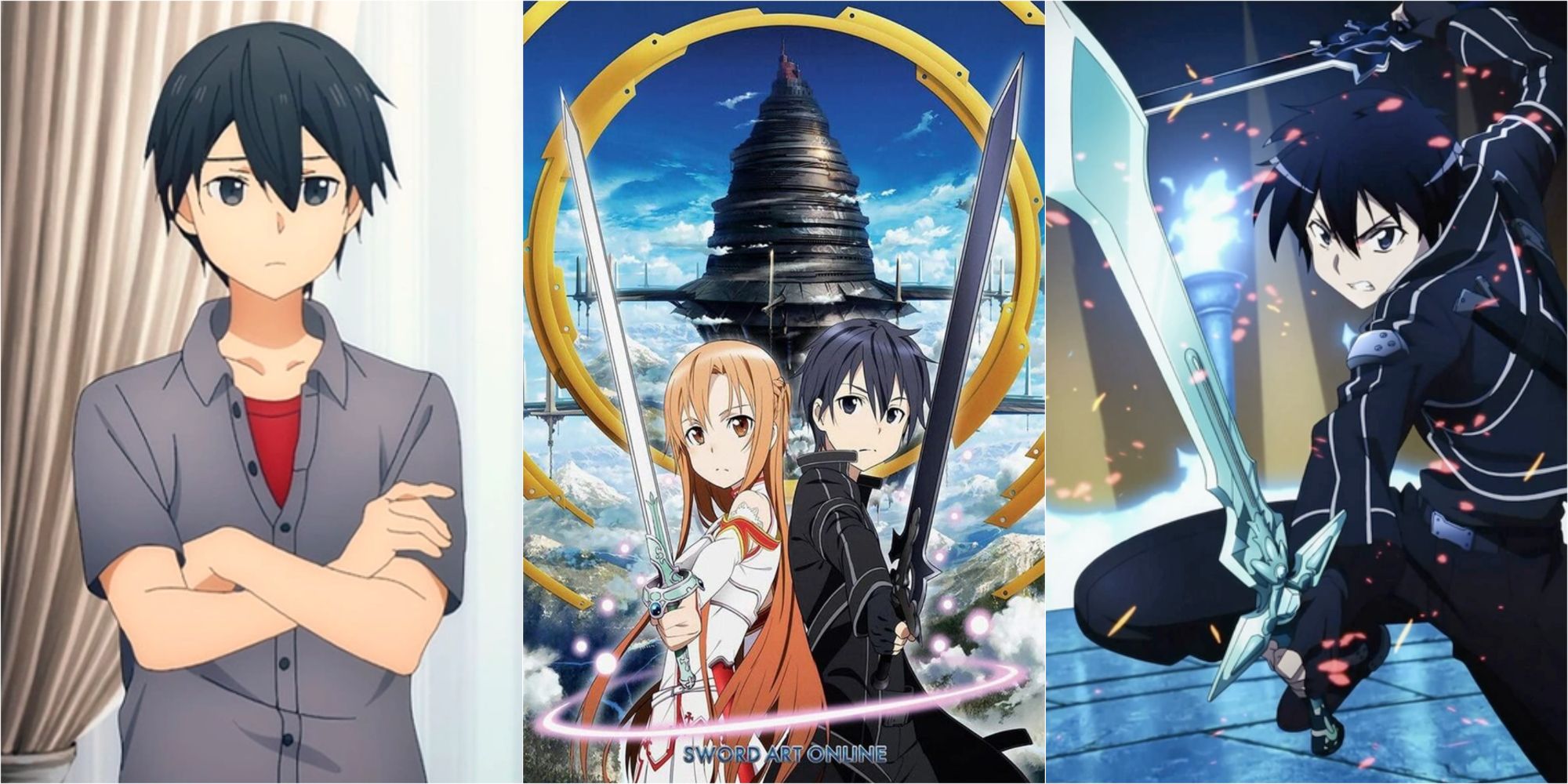 kirito in sword art online