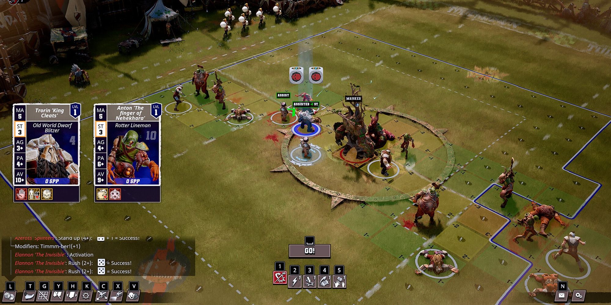 Blood Bowl 3: Two Teams Of Warhammer Players Face Off Against Each Other