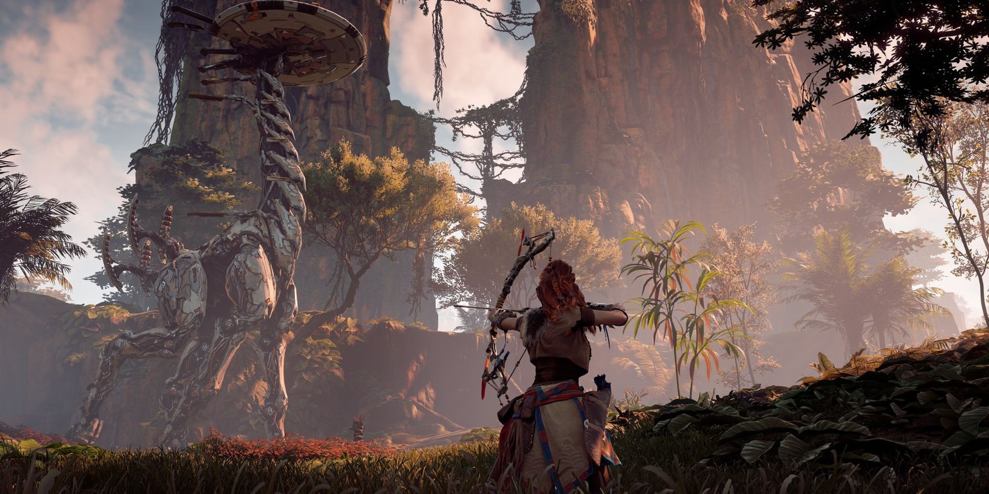 Horizon Zero Dawn: Forbidden West - Aloy Meeting A Strider In The Wild