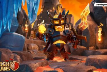 Barbarian King Fire showcase Clash of Clans