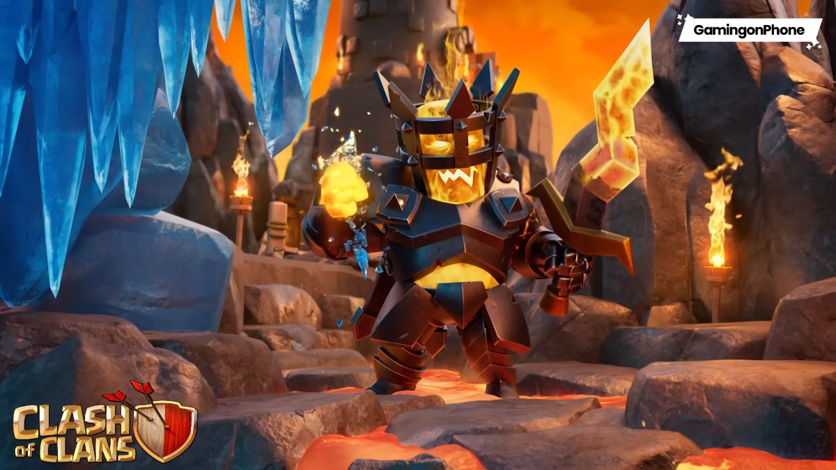 Barbarian King Fire showcase Clash of Clans