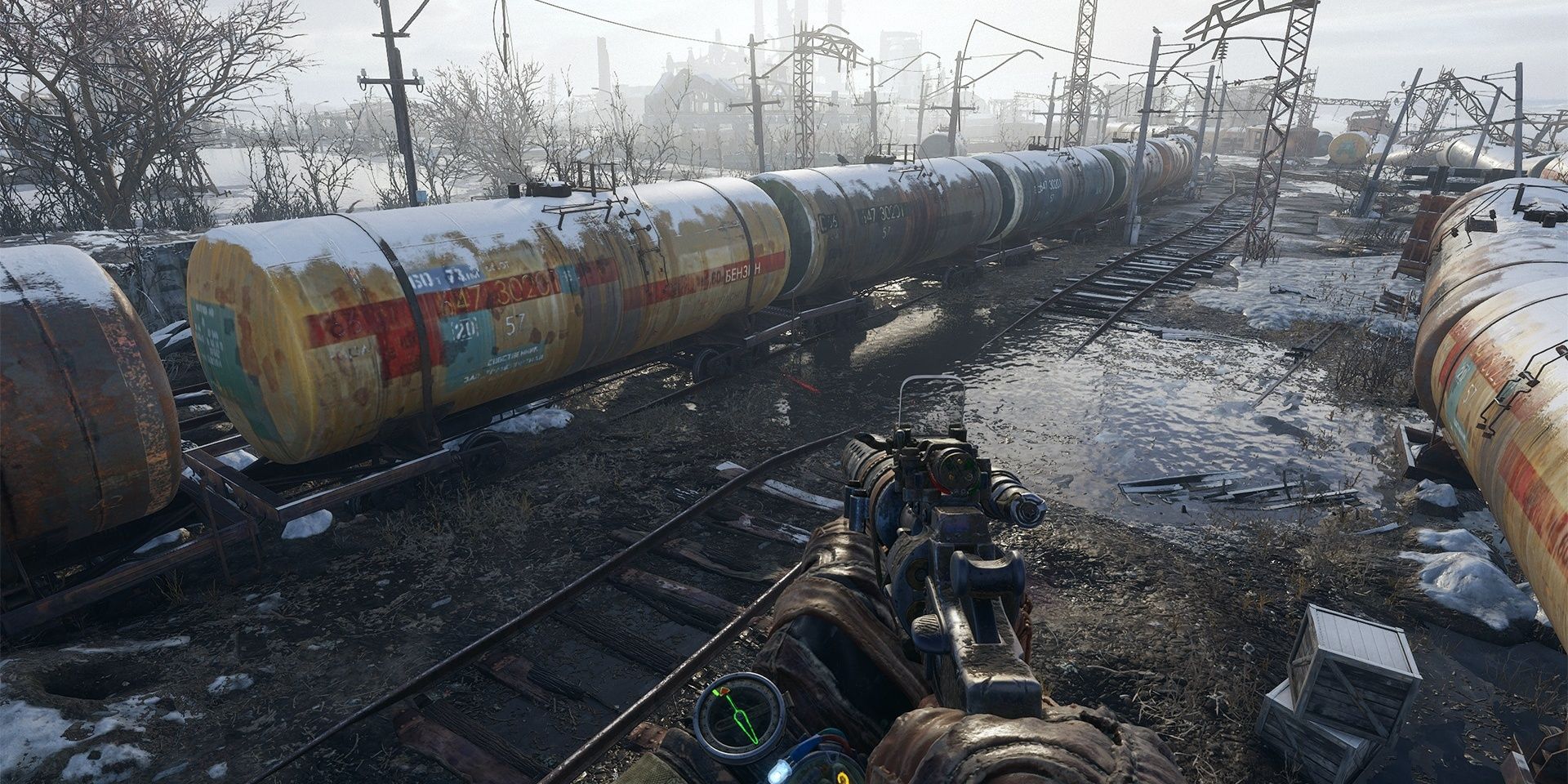 Train Cars From Metro Exodus