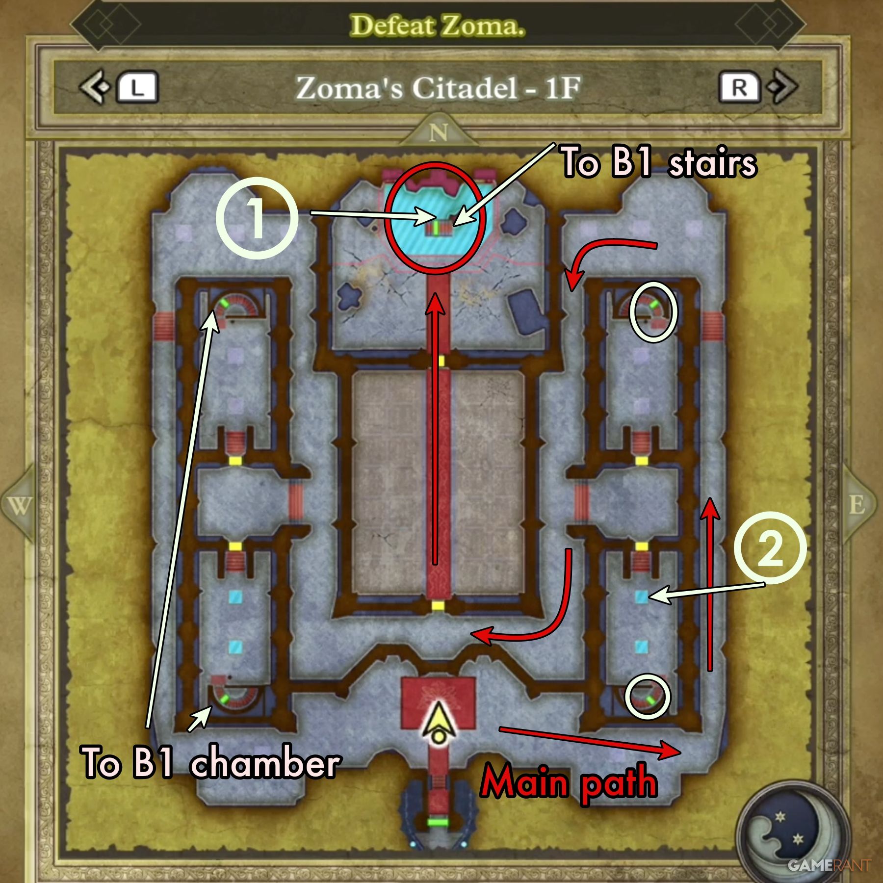 DQ3R-Zoma-Citadel-1F-Main-Path-Treasure-Map