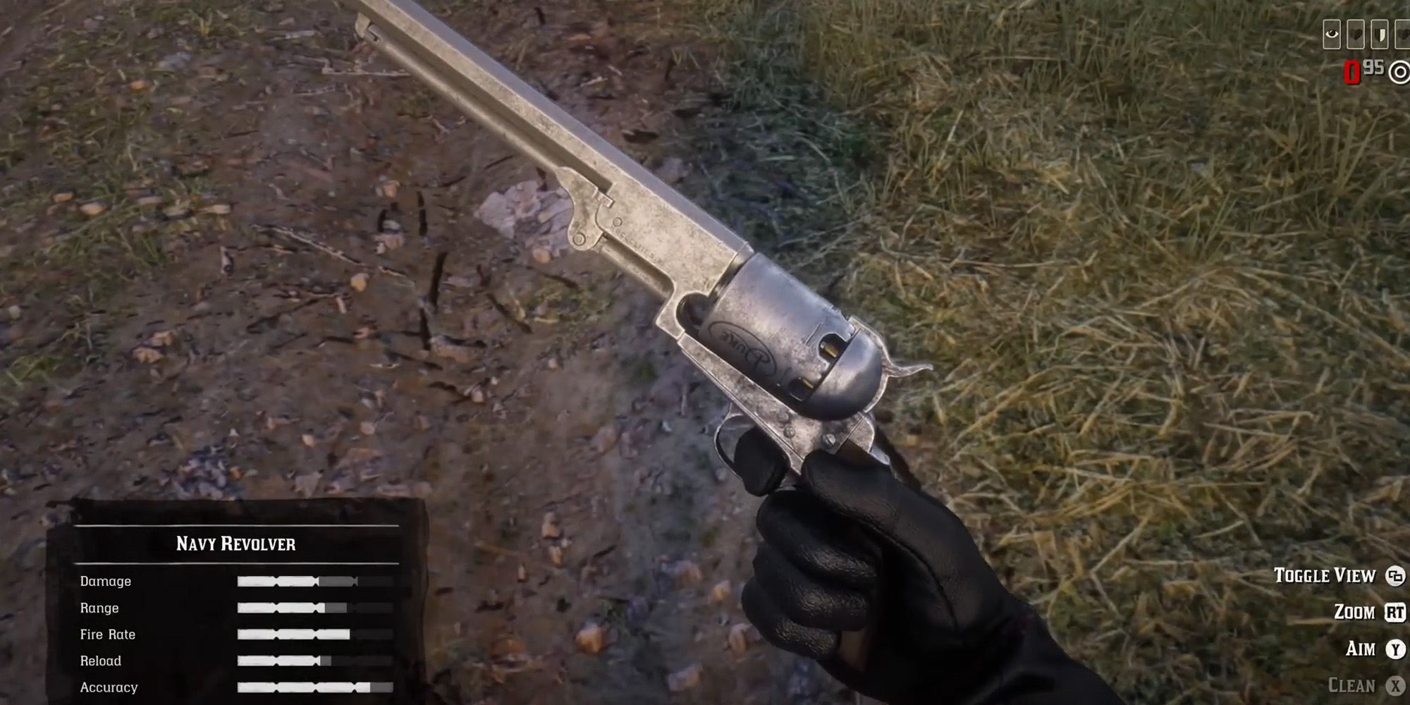 Red Dead Redemption 2 Pistols Navy Pistol Revolver