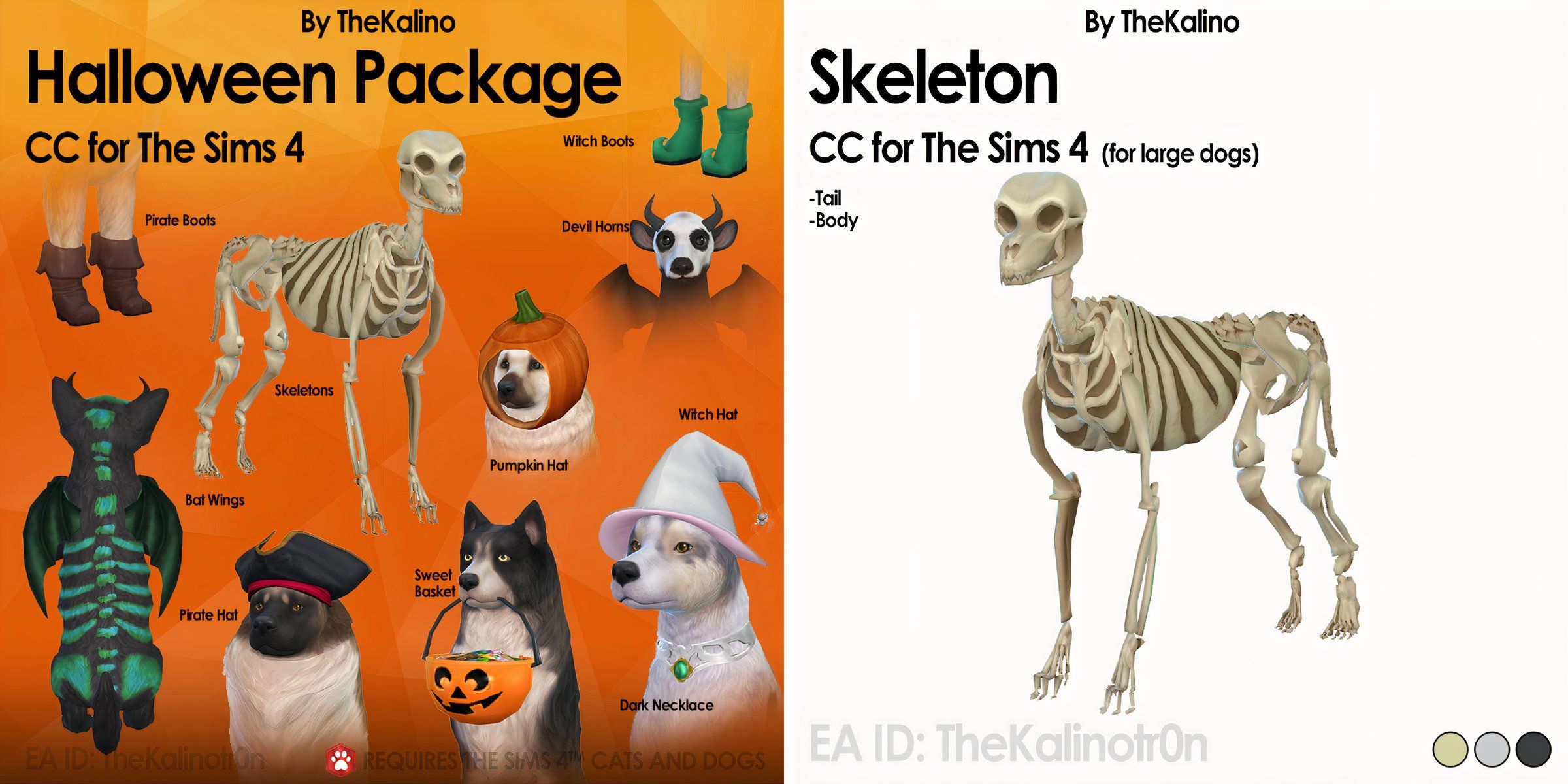 The Halloween Package for pets