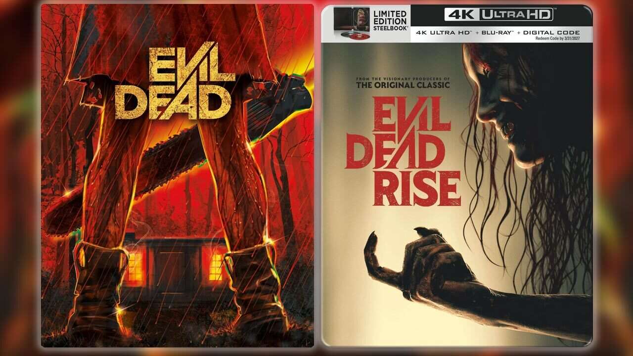 Two Evil Dead Movies Get Walmart-Exclusive Steelbooks