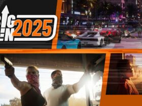 A Big In 2025 picture featuring screenshots of Grand Theft Auto 6