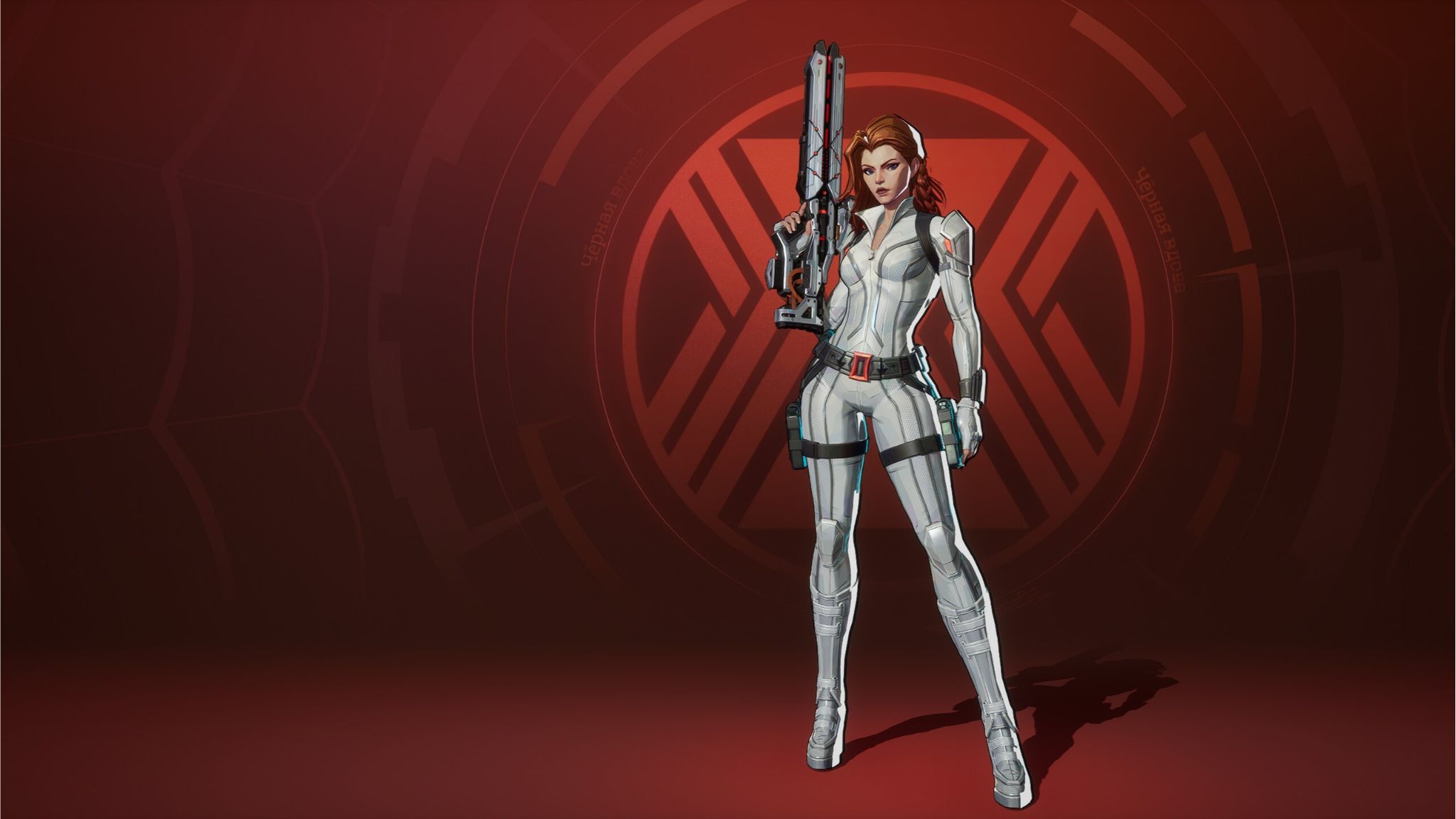 Marvel Rivals Black Widow MCU Skin.