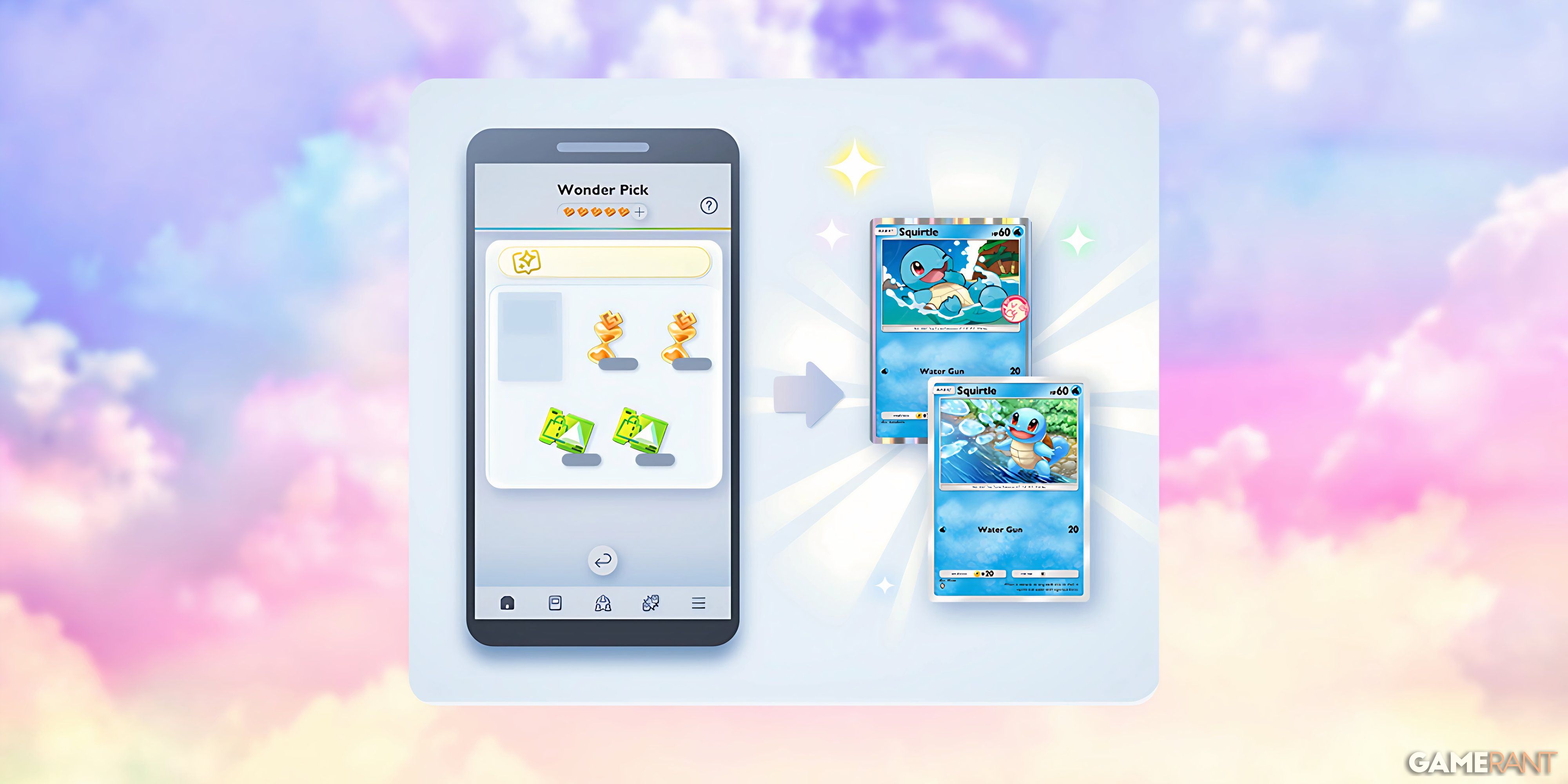 how to get promo-a cards in january wonder pick event in pokemon pocket.