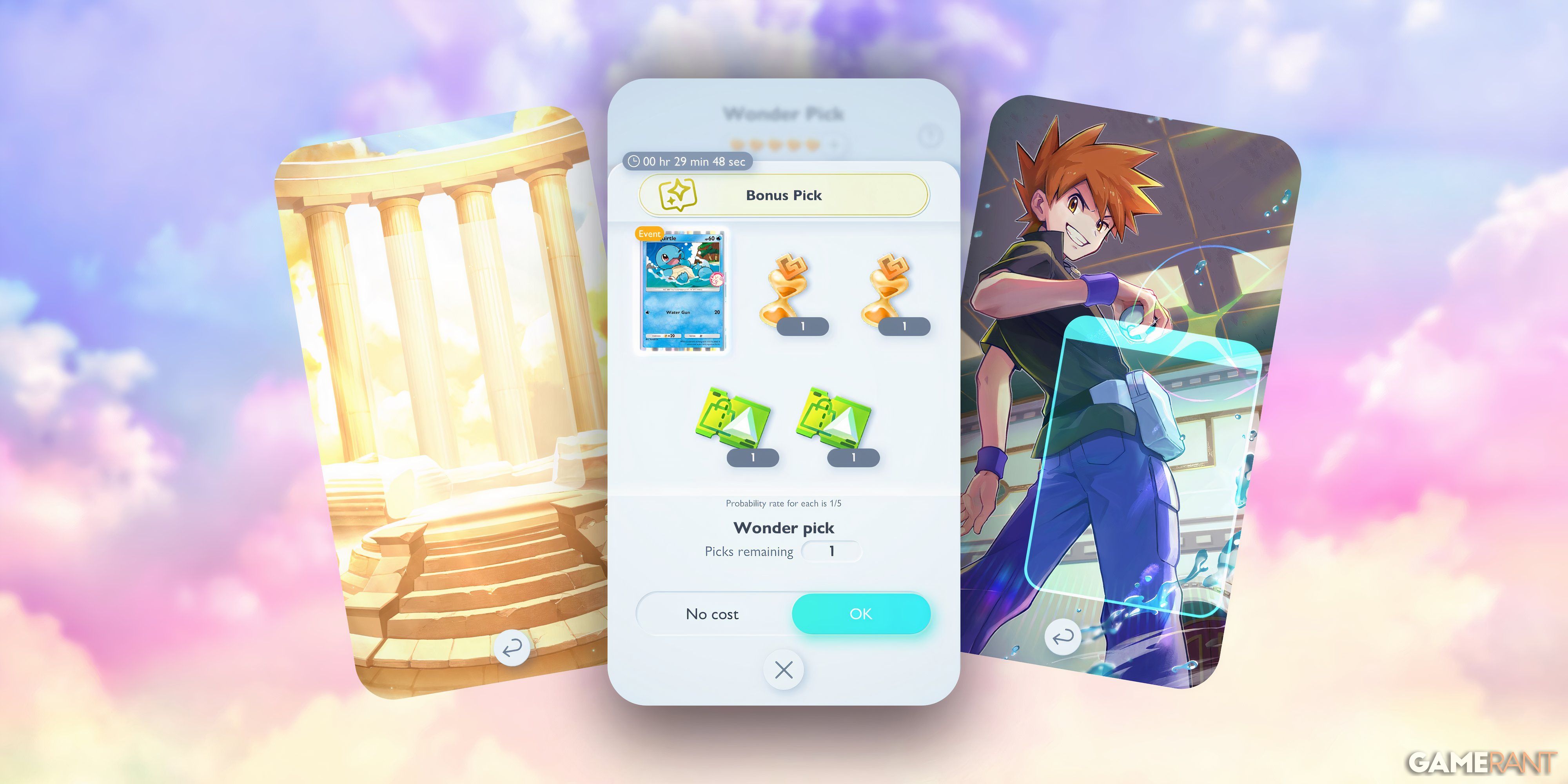 the second part of the january wonder pick event in pokemon pocket.