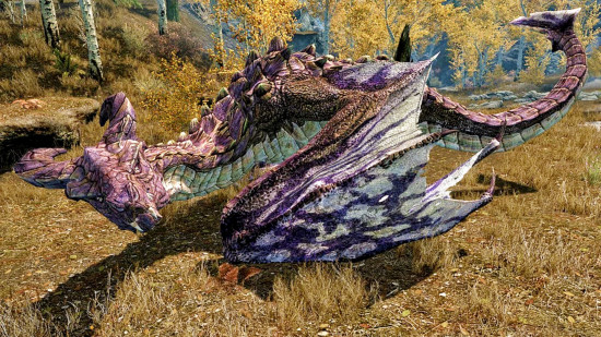 A Legendary Dragon in Skyrim, required to complete the hardest achievement in Skyrim.