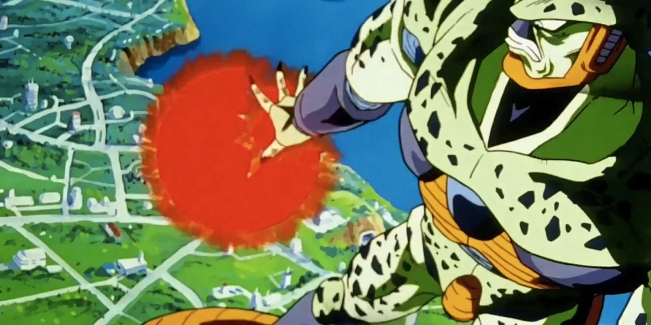 Cell second form Big Bang Crash Dragon Ball Z