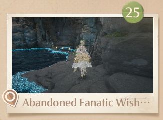 Infinity Nikki Expedition Handbook Photos Wishfield 25 Abandoned Wisher camp cave.