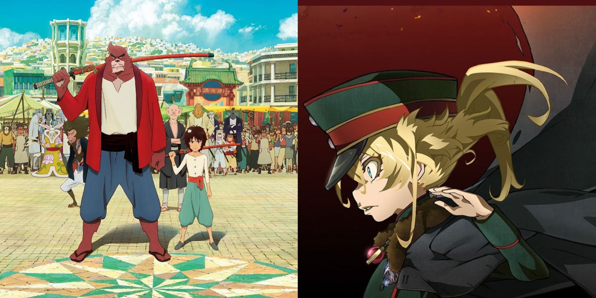 Saga Of Tanya The Evil: The Movie and The Boy and the Beast