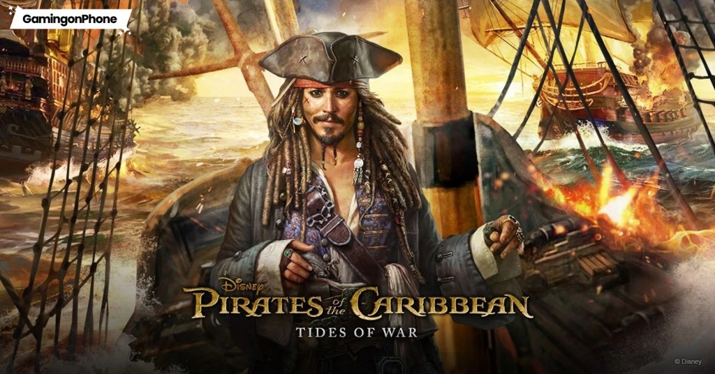 Pirates of the Caribbean Tides of War Captain Jack Sparrow