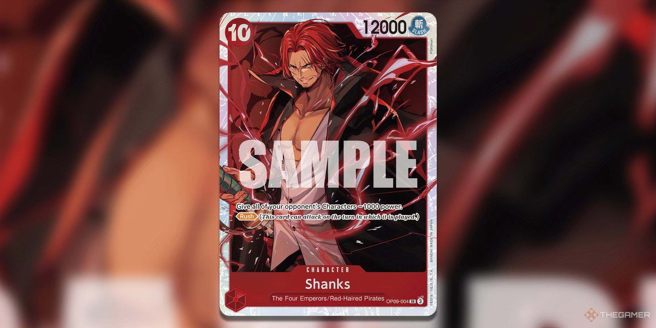 Shanks from OP09 Emperors In The New World.