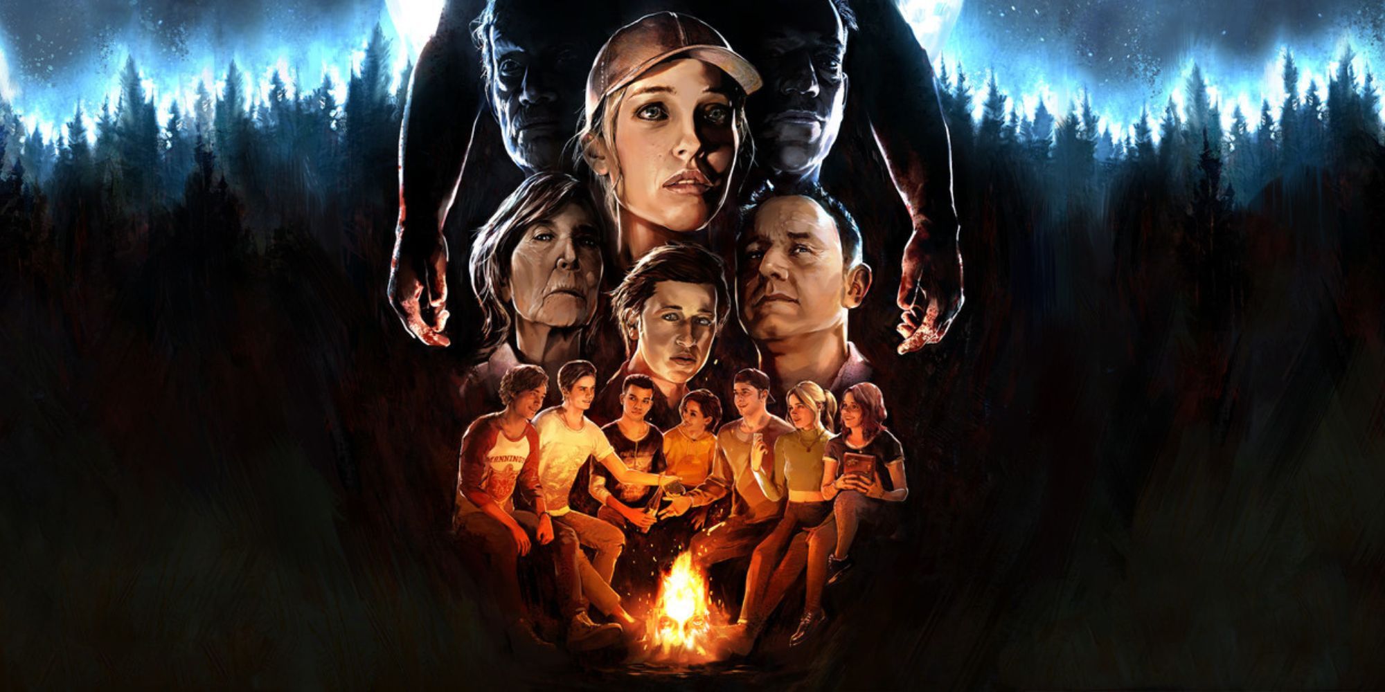 The Quarry Cover Art Of The Main Cast.