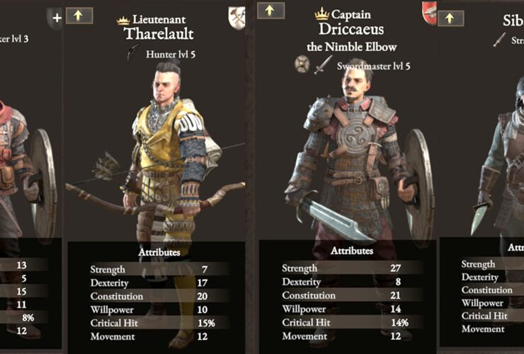 Best Classes In Wartales