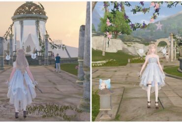 How to Get Whimstar Near Swan Gazebo (Breezy Meadow) In Infinity Nikki