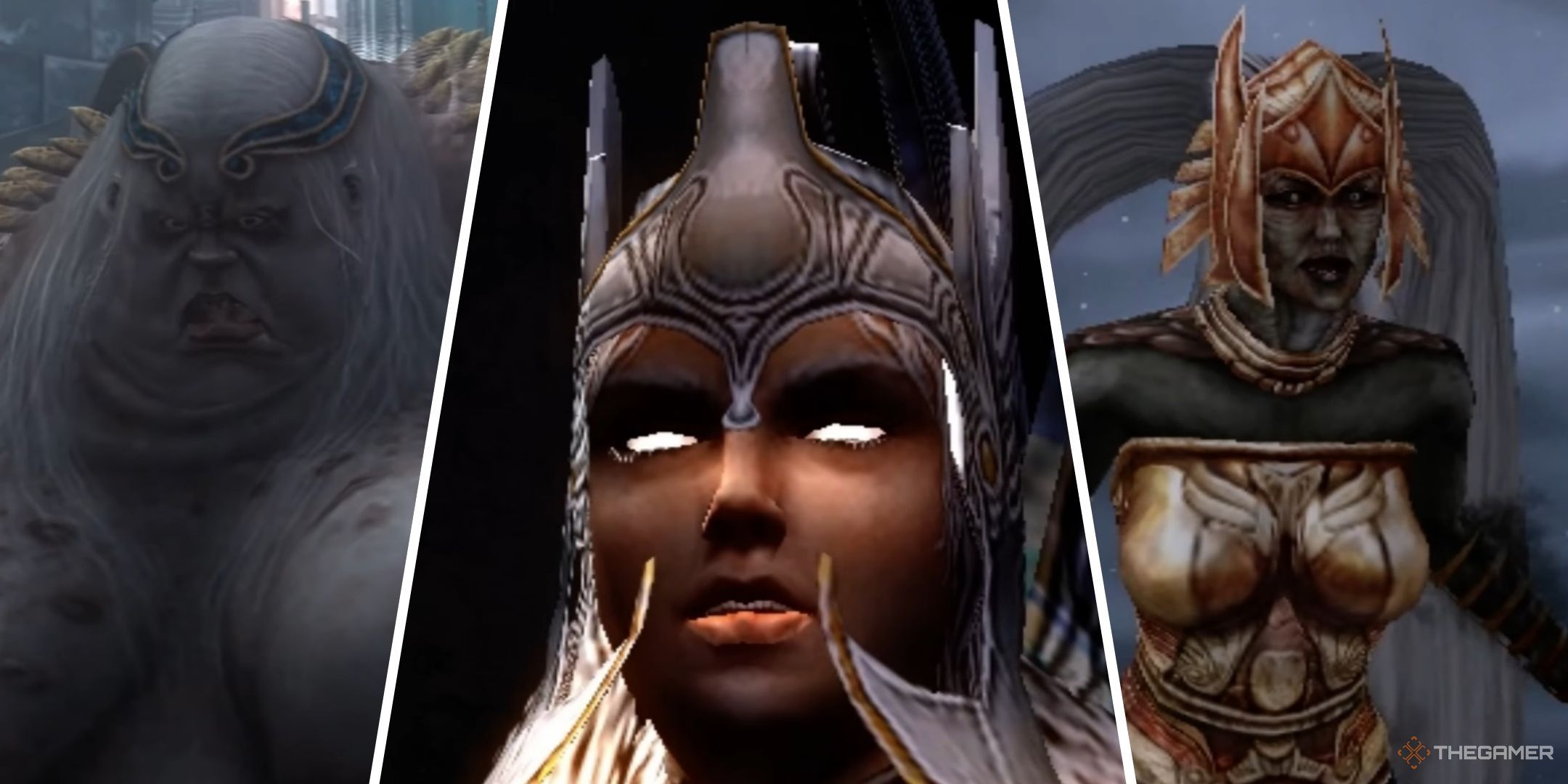 Clotho, Lahkesis, And Atropos, in God of War 2.