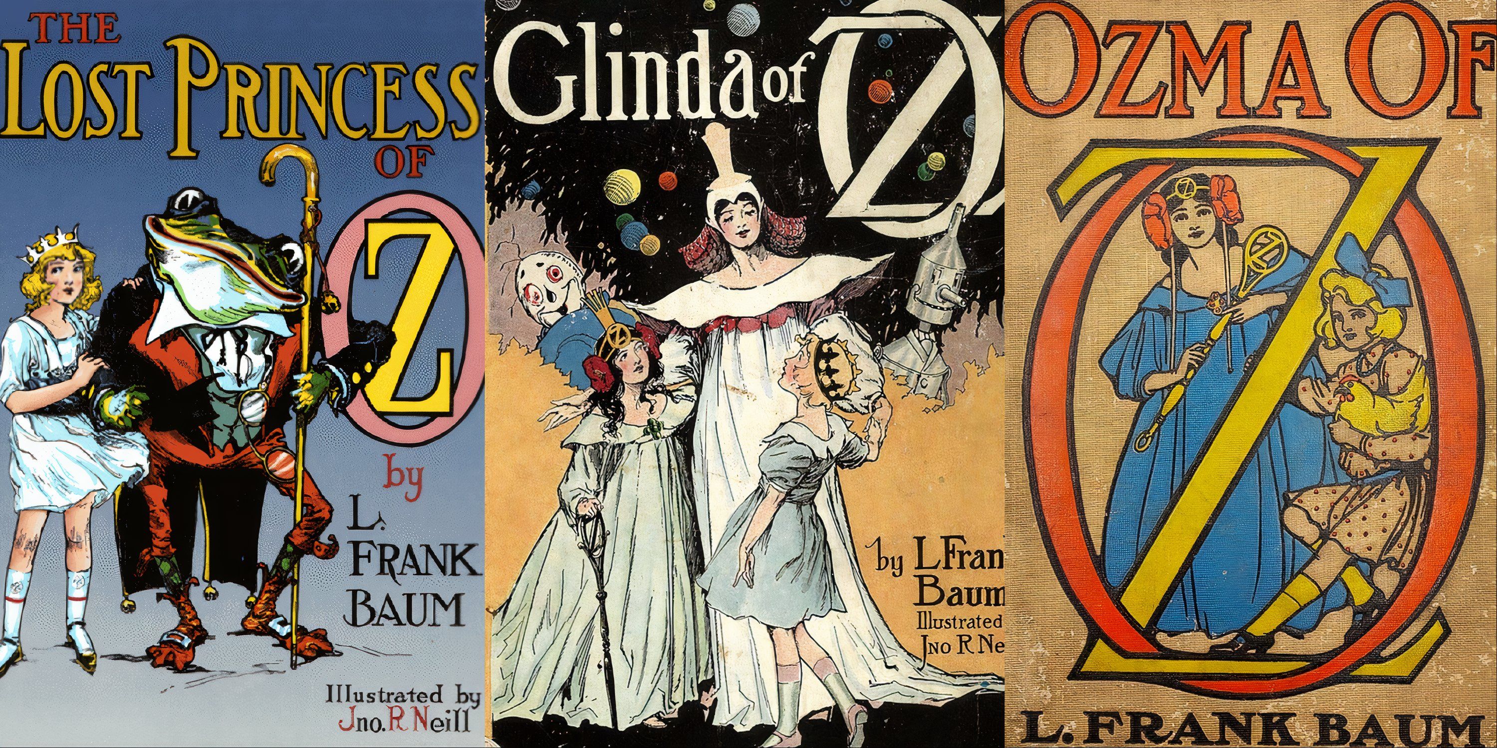 title image wizard of oz books