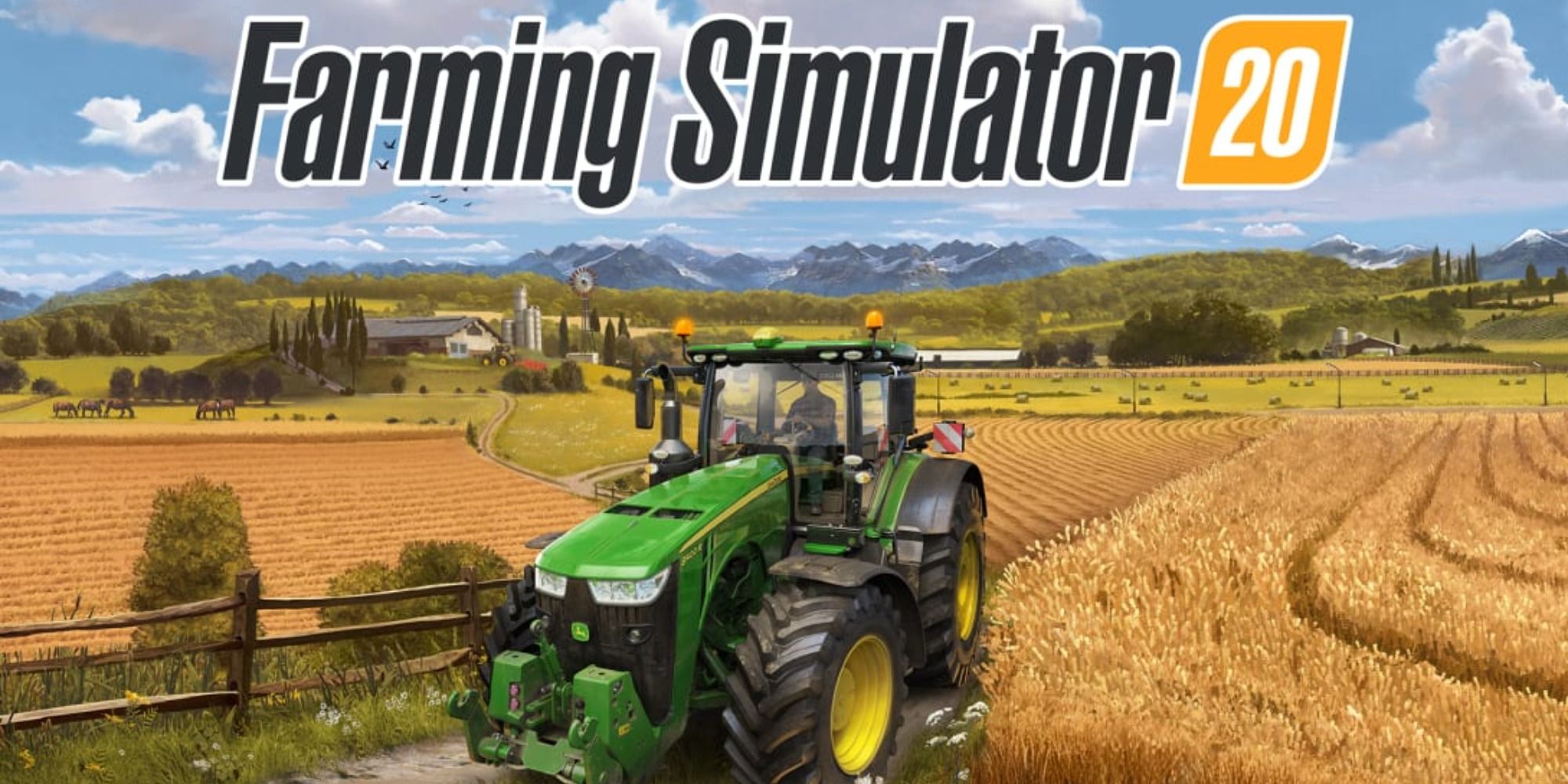 Farming Simulator 20 poster.