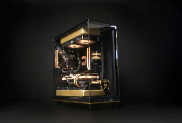 This awesome Lamborghini gaming PC is primed for racing sim perfection