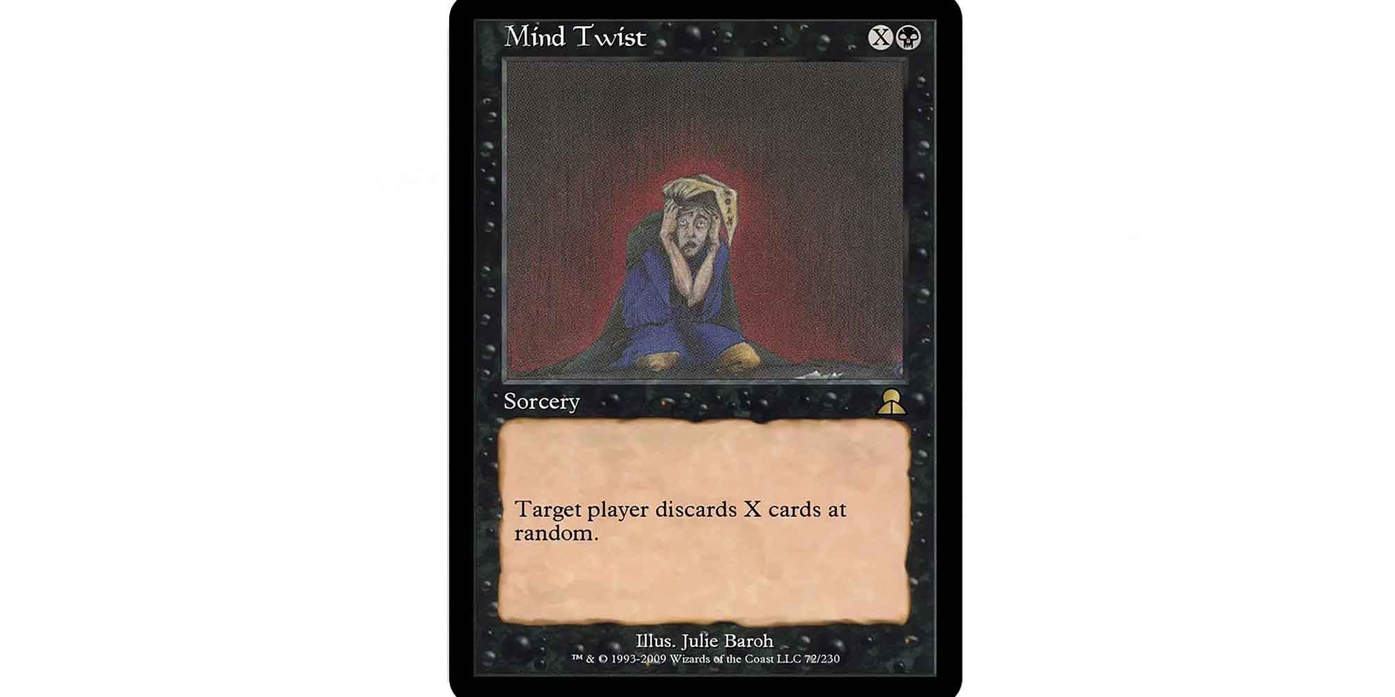 The Mind Twist Magic the Gathering Card