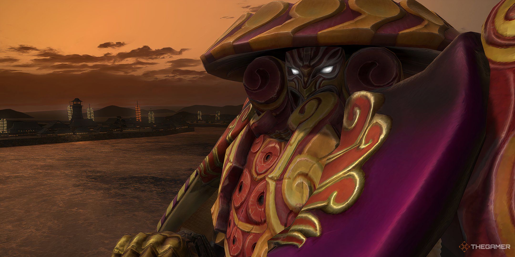 Yojimbo facing the camera in Final Fantasy 14.