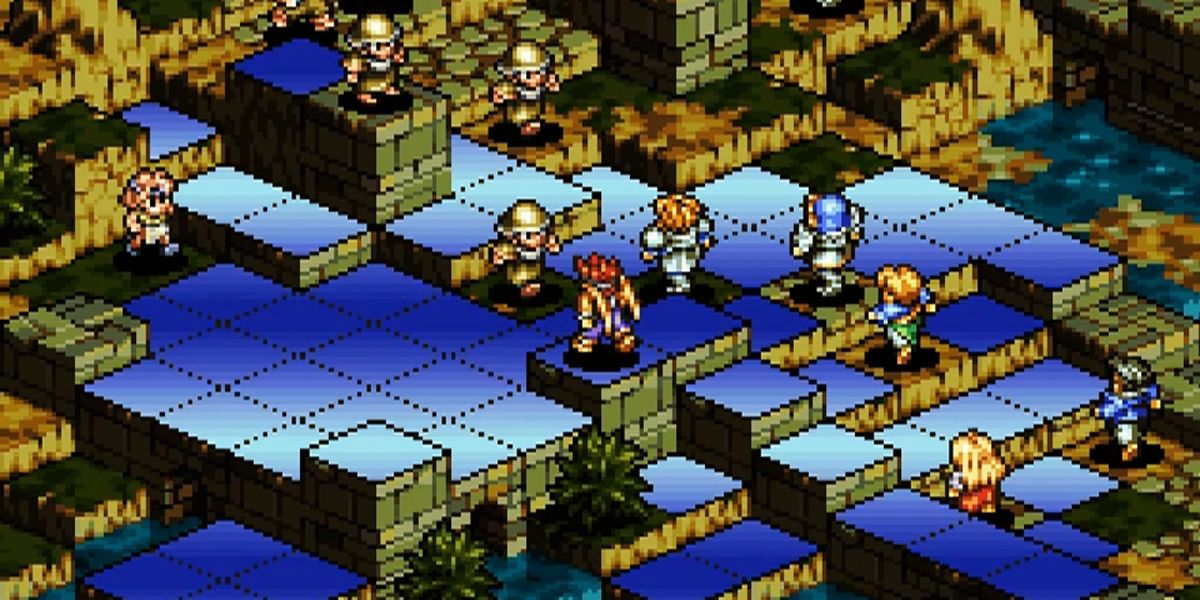 Tactics Ogre Let Us Cling Together snes gameplay