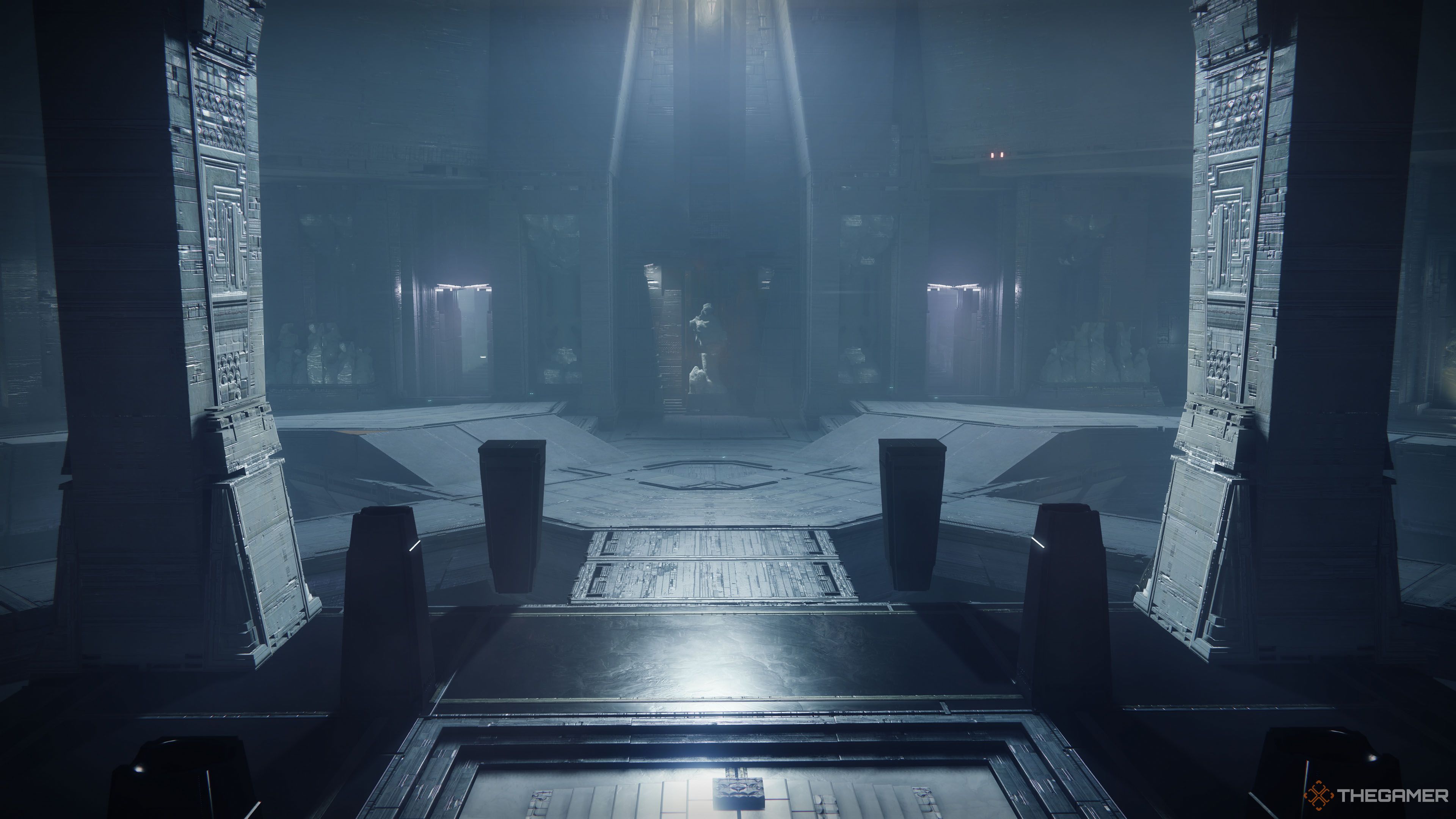 Destiny 2 Into The Light Onslaught Pyramid Interior