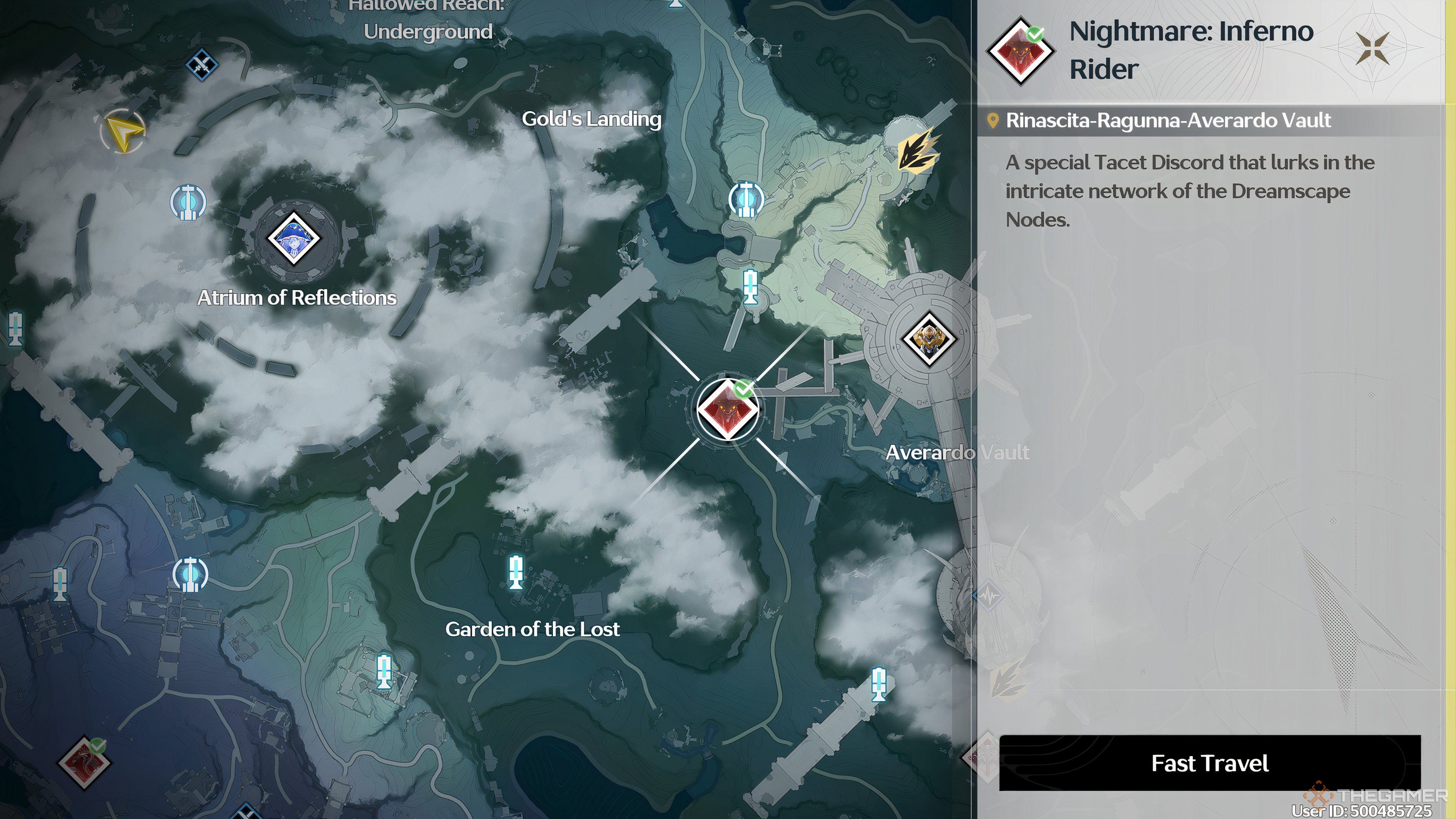 Nightmare Inferno Rider location in Wuthering Waves.