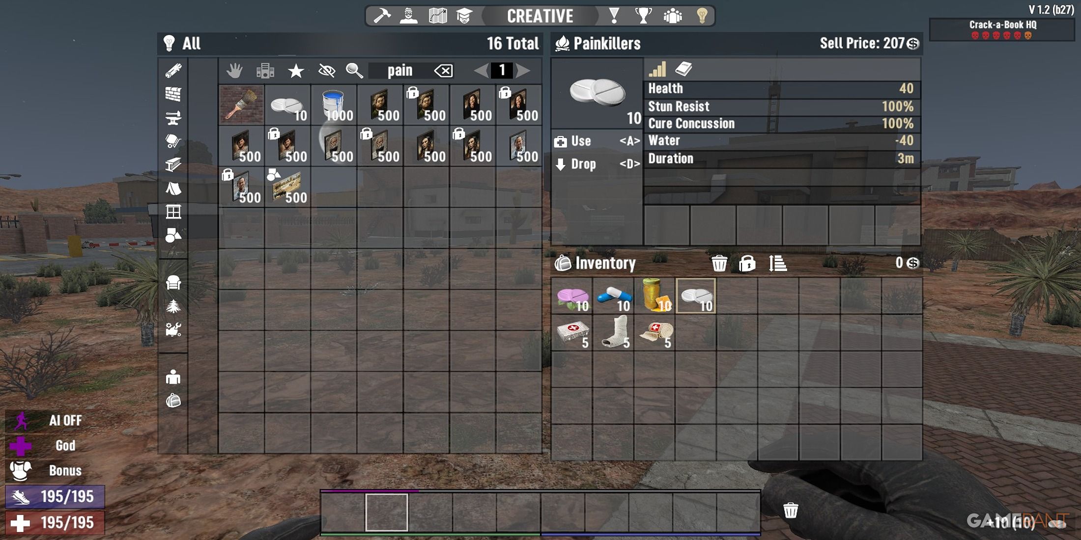 Painkillers IN 7 Days To Die