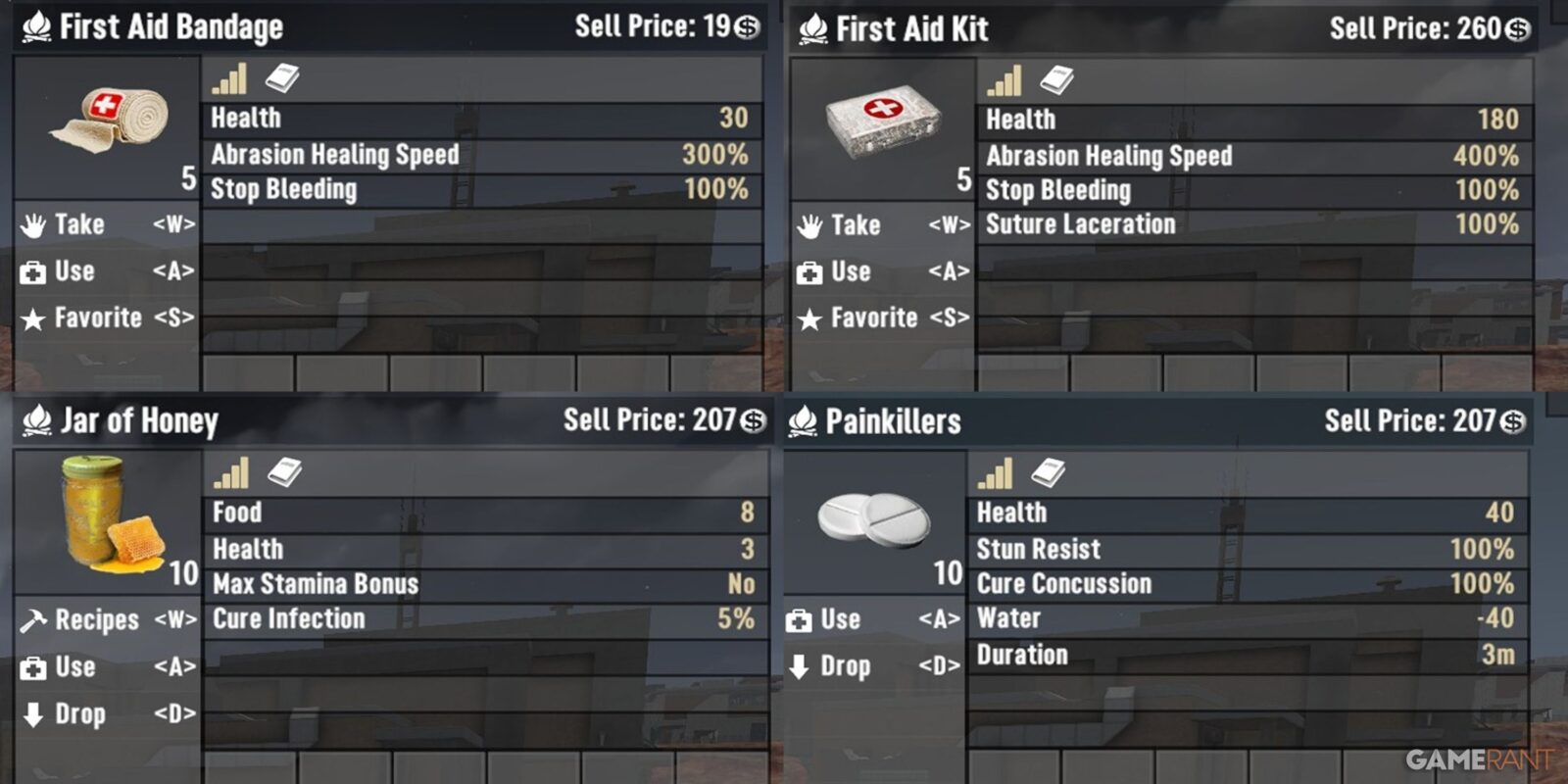 Best Healing Items In 7 Days To Die