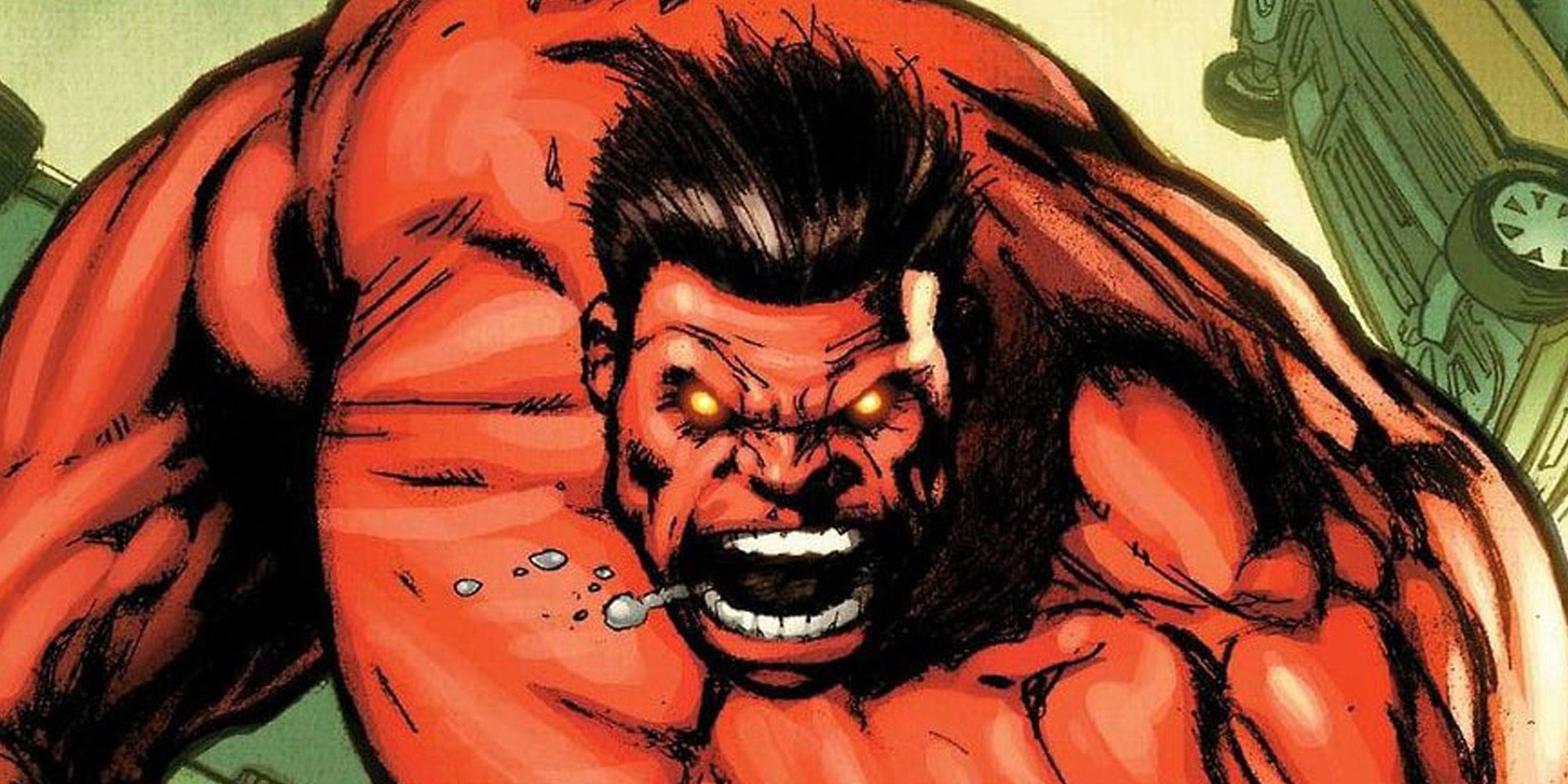 red hulk marvel comics