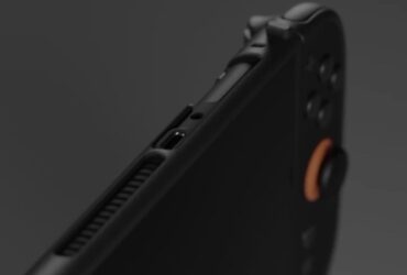 Nintendo Switch 2 with Genki case attached in leak video