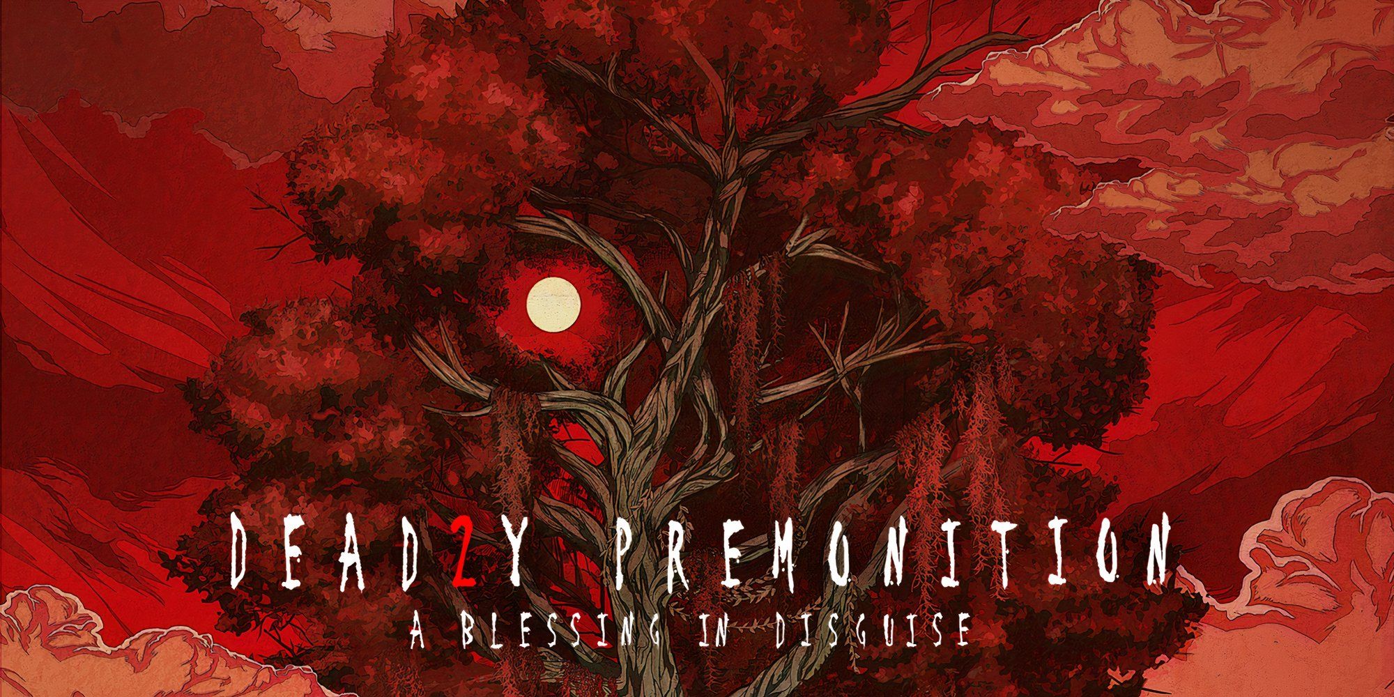 Promo art featuring a tree in Deadly Premonition 2 A Blessing In Disguise