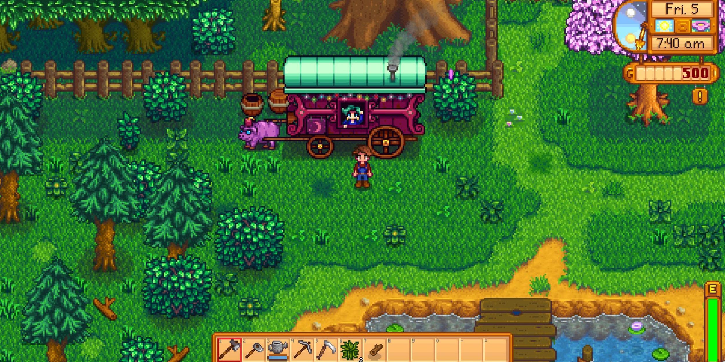 Traveling cart stardew valley