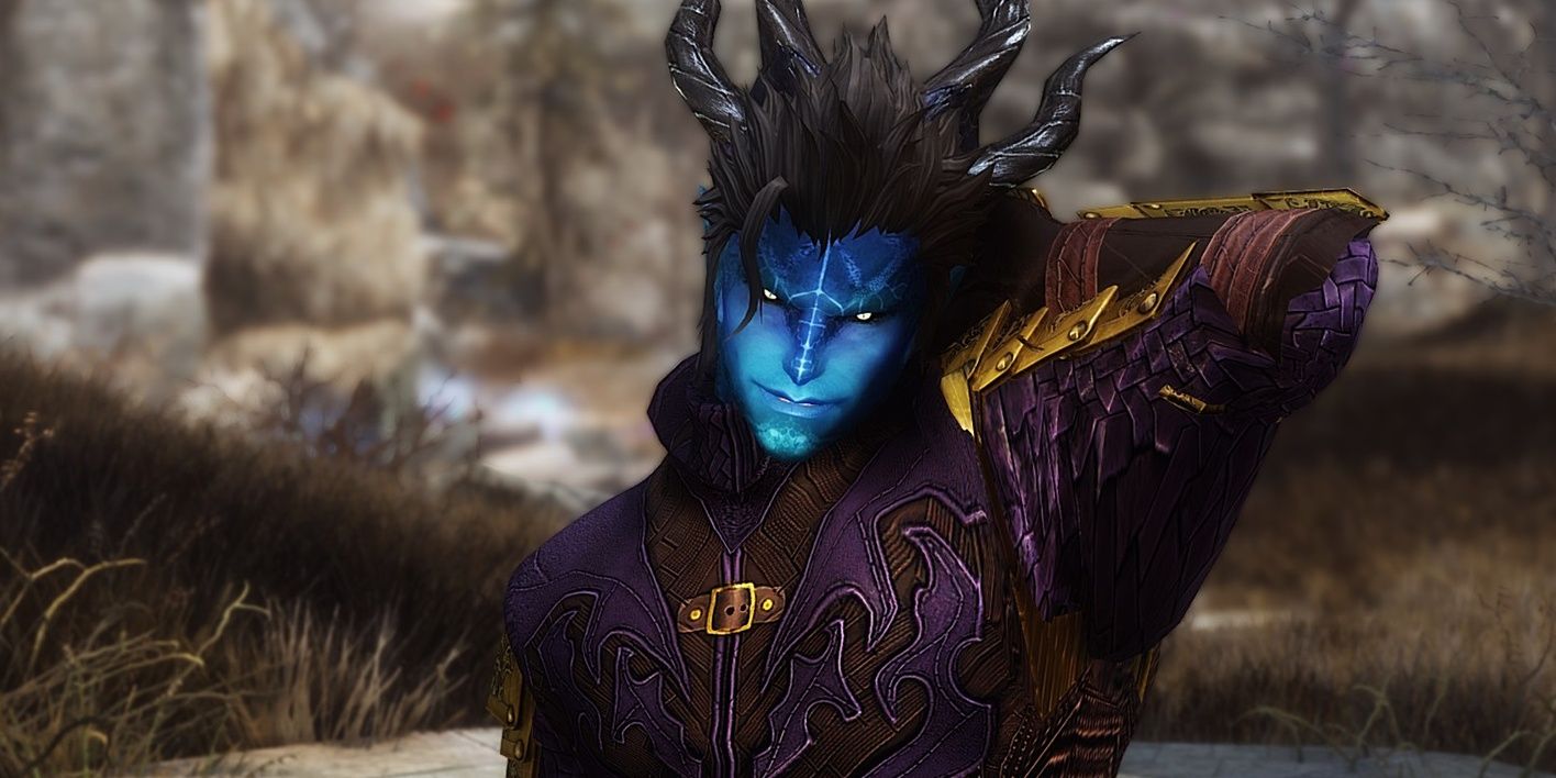 Legend Of The Blue Dragon mod for Skyrim