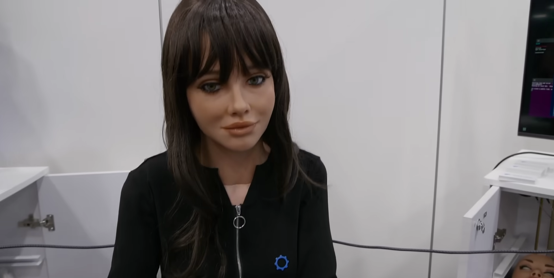 Aria with brown hair at CES 2025.