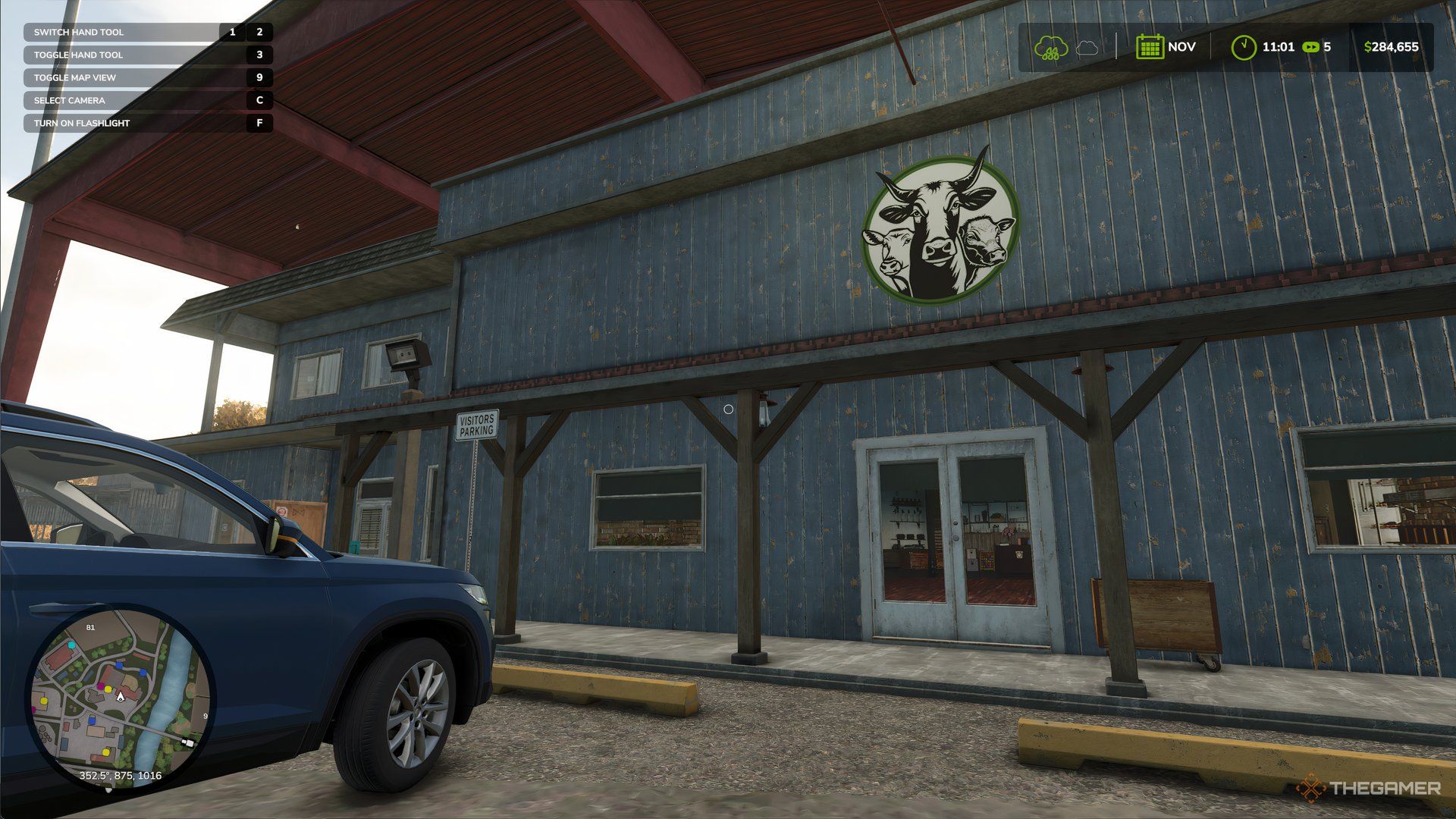 Animal Dealer building in Farming Simulator 25.